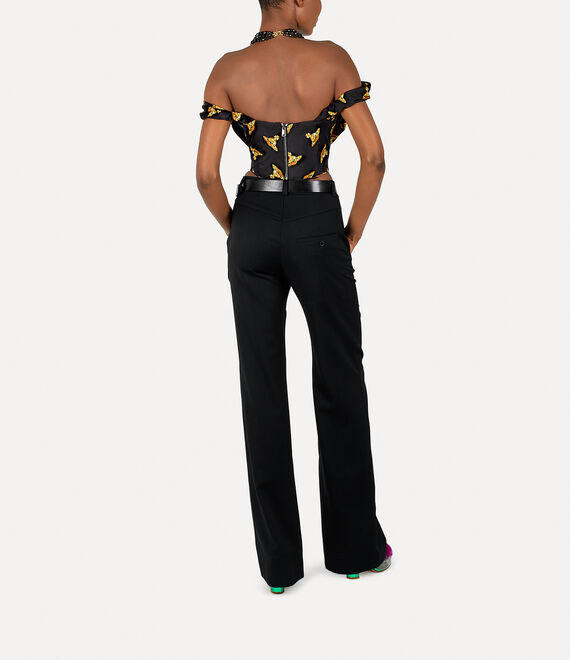 Vivienne Westwood Sunday Corset top in BLACK